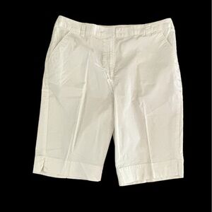 Kim Rogers Women’s Crisp White Shorts Size 14